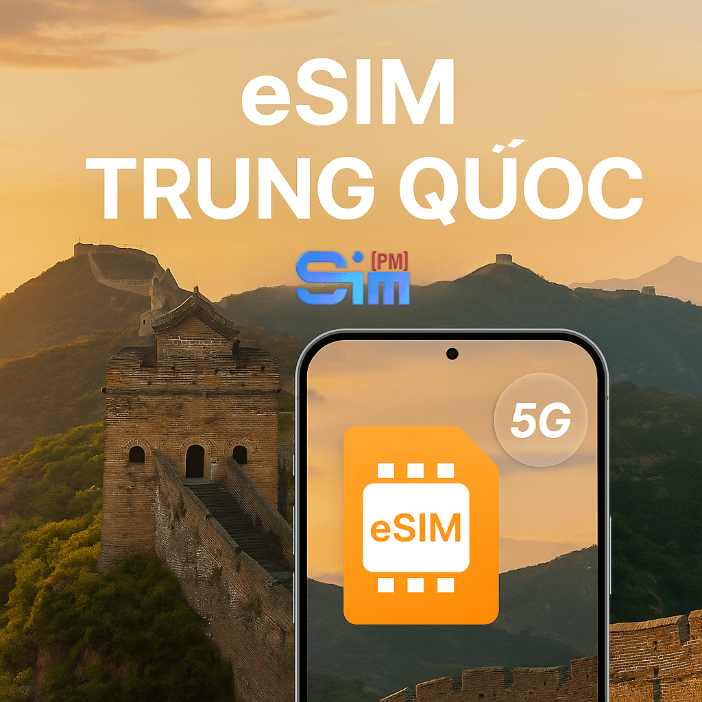 eSIM du lịch Trung Quốc